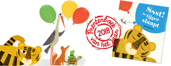 SSST! De Tijger Slaapt - Logopedie Prentenboek van het Jaar 2018