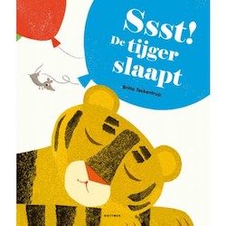 tijger slaapt voorkant klein